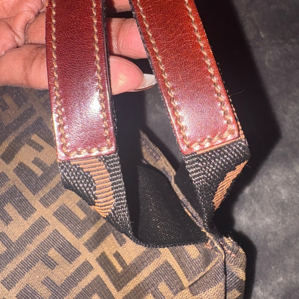 Authentic Fendi Black and Brown Logo Tote. COA included - Picture 12 of 12